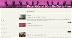 Desktop Screenshot of goesselundpartner.de