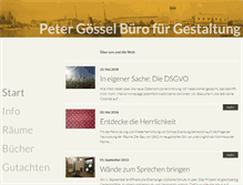 Tablet Screenshot of goesselundpartner.de